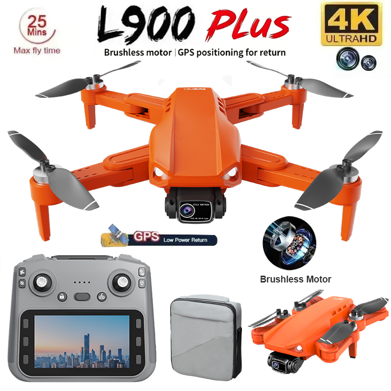 Drone Gimbal Brushless - Drohne L900 Plus 4K Professionell 5G