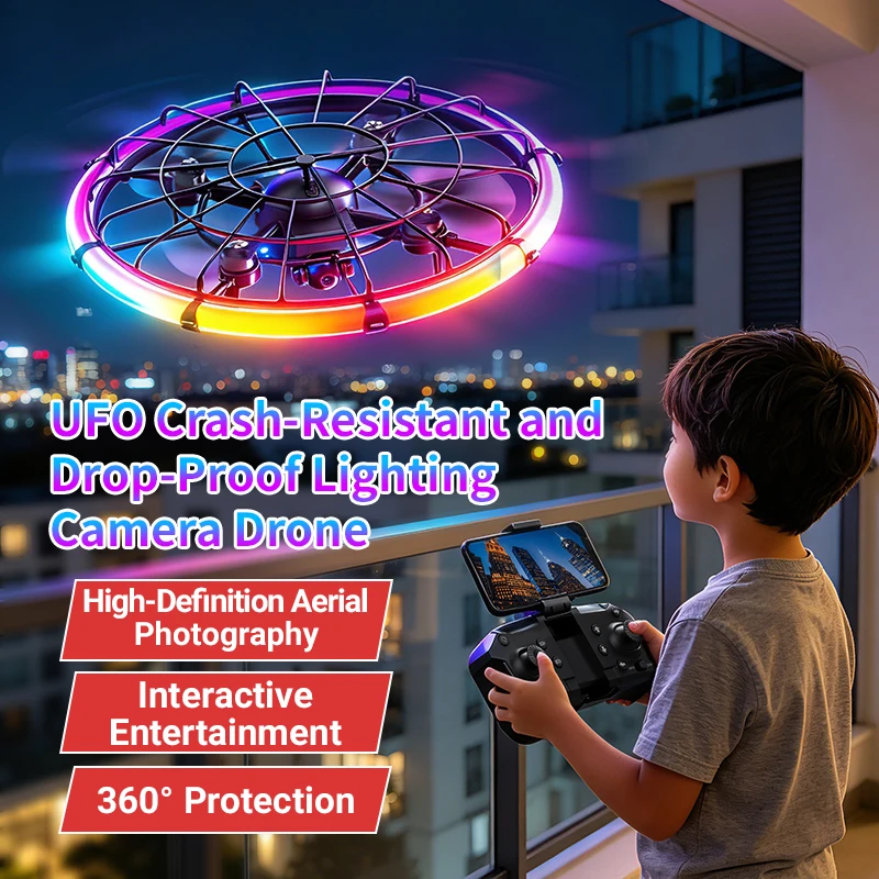 Drone Gimbal Brushless - JJRC H145 UFO RC-Drohne mit Dual-HD-Objektiv,