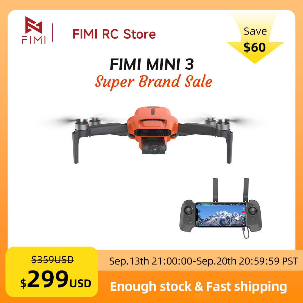 FIMI MINI 3 Kamera-Drohne 4K 6 – Drone Gimbal Brushless Bewertung und Preis